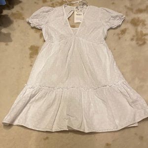 Zara white dress